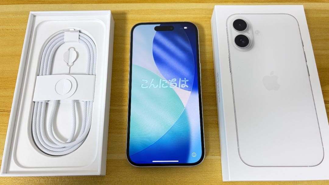 iPhone16 128GB ホワイト simフリー