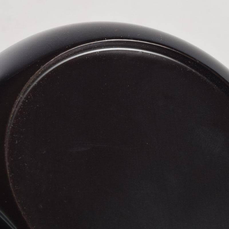 茶道具　蒔絵師　勝太郎造　古銭蒔絵　大平棗　共布共箱　V　8658