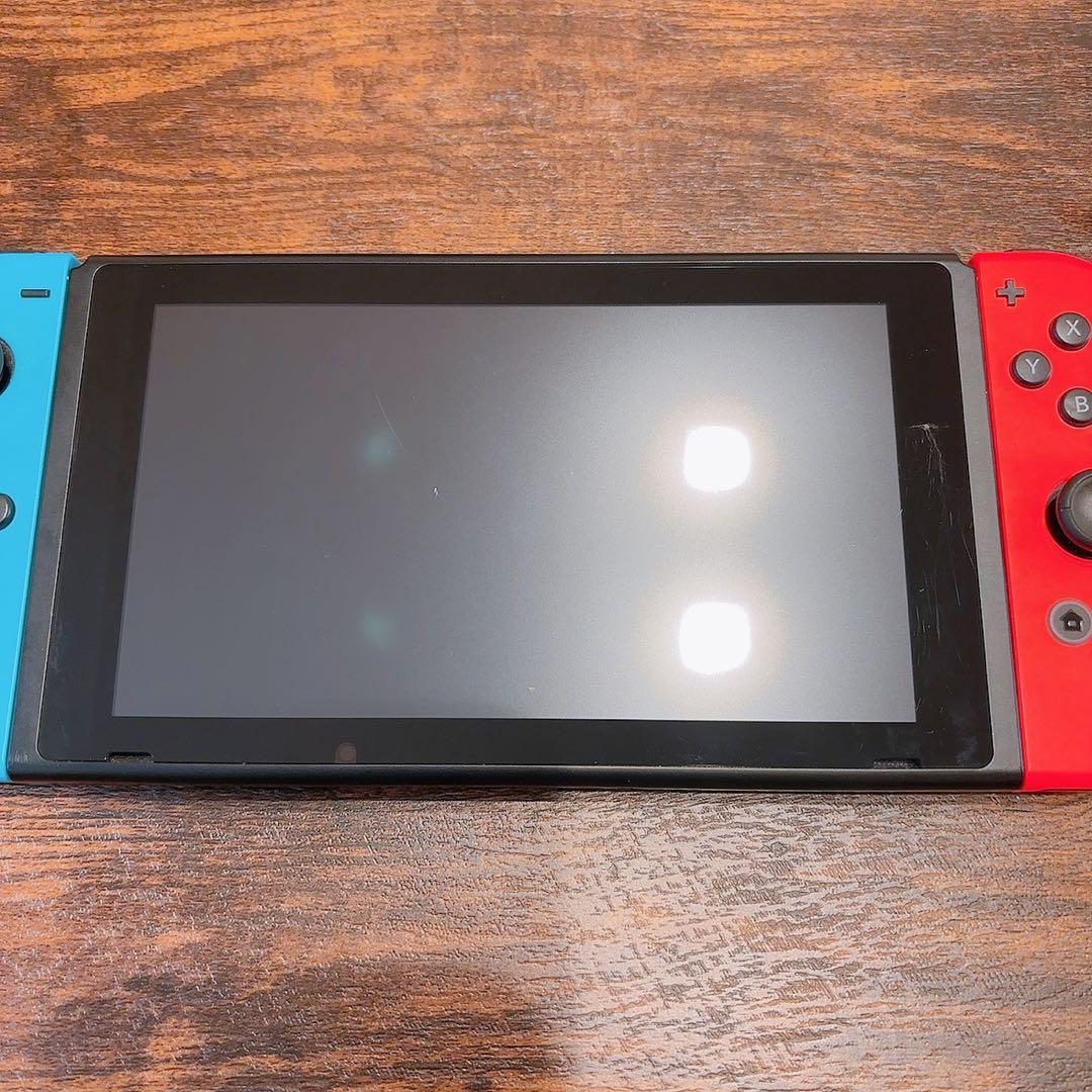 Nintendo Switch 本体 青/赤 Joy-Con 周辺機器含む