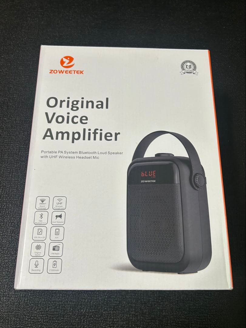 動作美品！ZOWEETEK ZW-H6 ポータブル拡声器