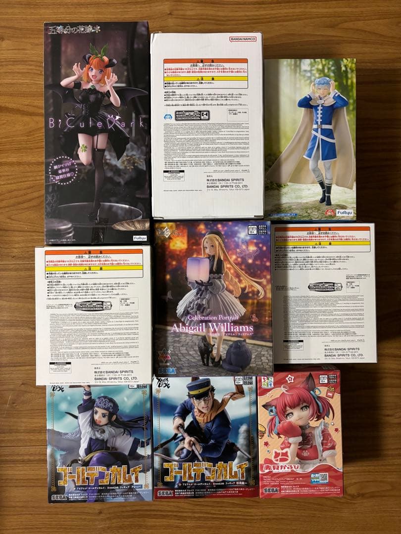 まとめ売り　最新プライズフィギュア　9体セット