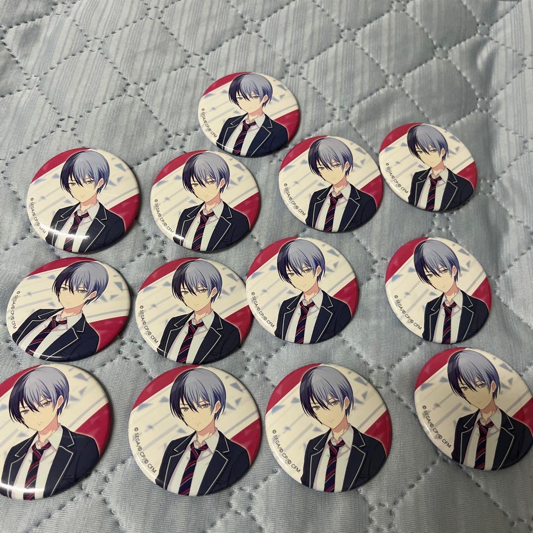 青柳冬弥缶バッジ 13個