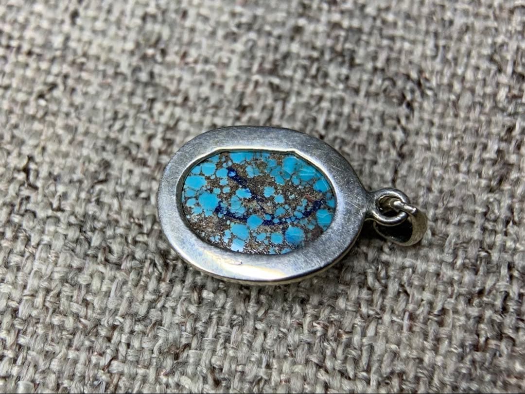 ターコイズ・ペンダント　トルコ石　天然石　tn837