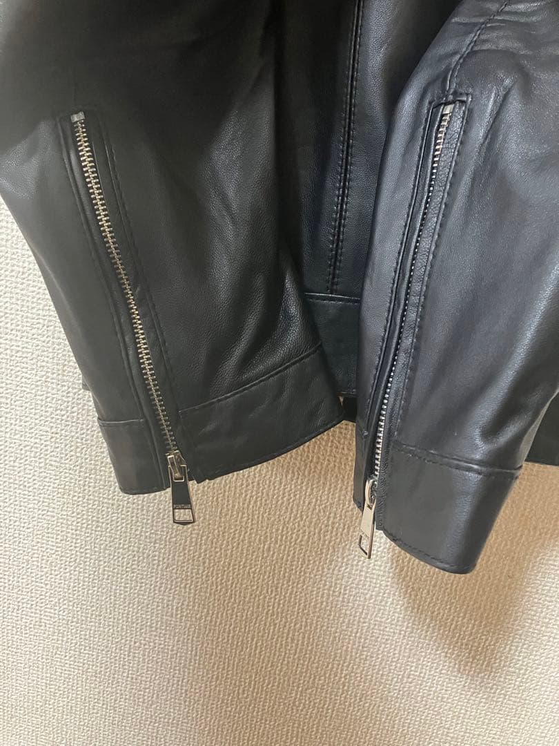 本革 シープレザー シングルジャケット