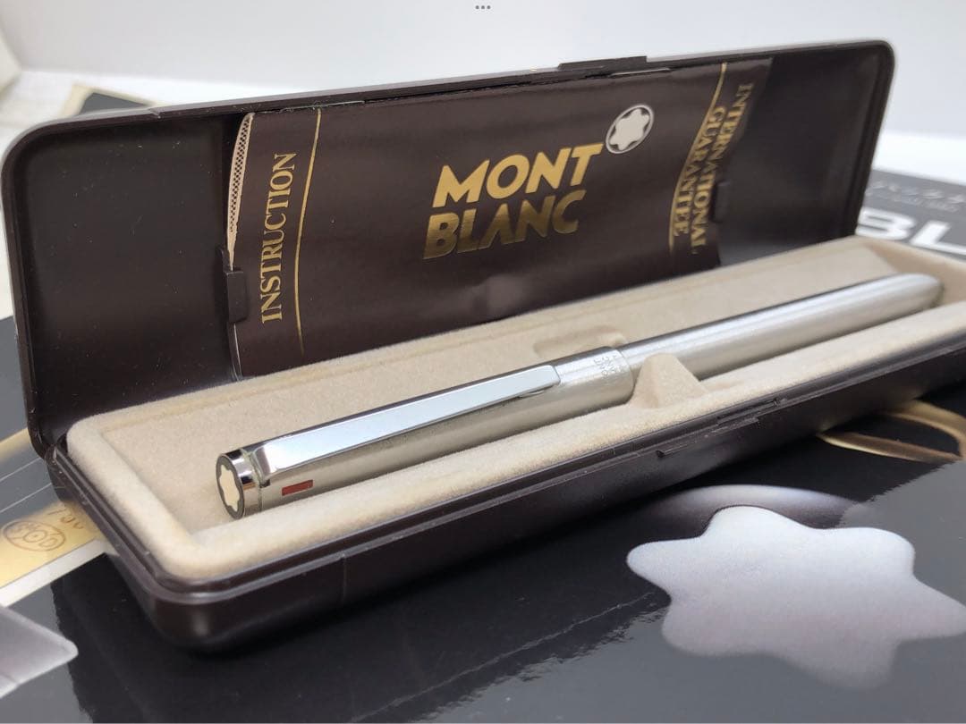 ぬん！⭐️モンブラン⭐️レアなバフ研磨カスタム品4カラーマルチペンNo2722