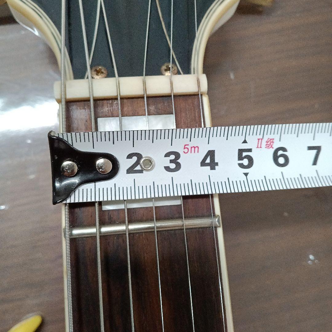 BUSKER'S ホワイト レスポールスタイル ギター