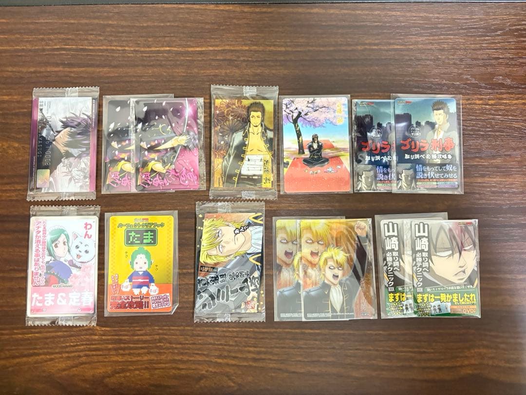 銀魂カード　ウエハース　ガム　その他　おまけ付き