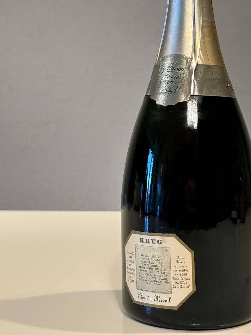 Krug Clos du Mesnil 1981 ヴィンテージ　シャンパン