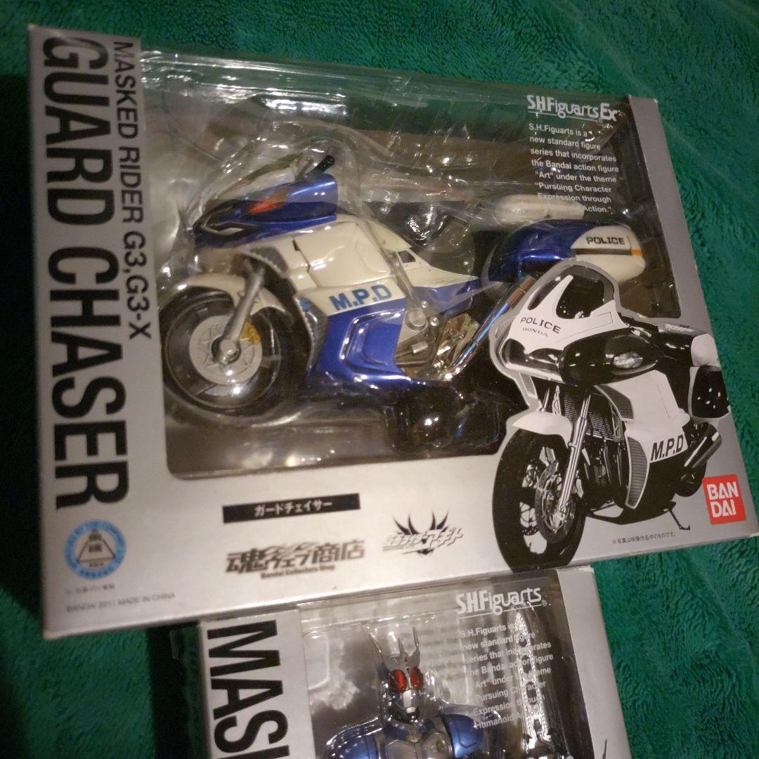 【セット販売】S.H.Figuarts 仮面ライダーG3 & ガードチェイサー