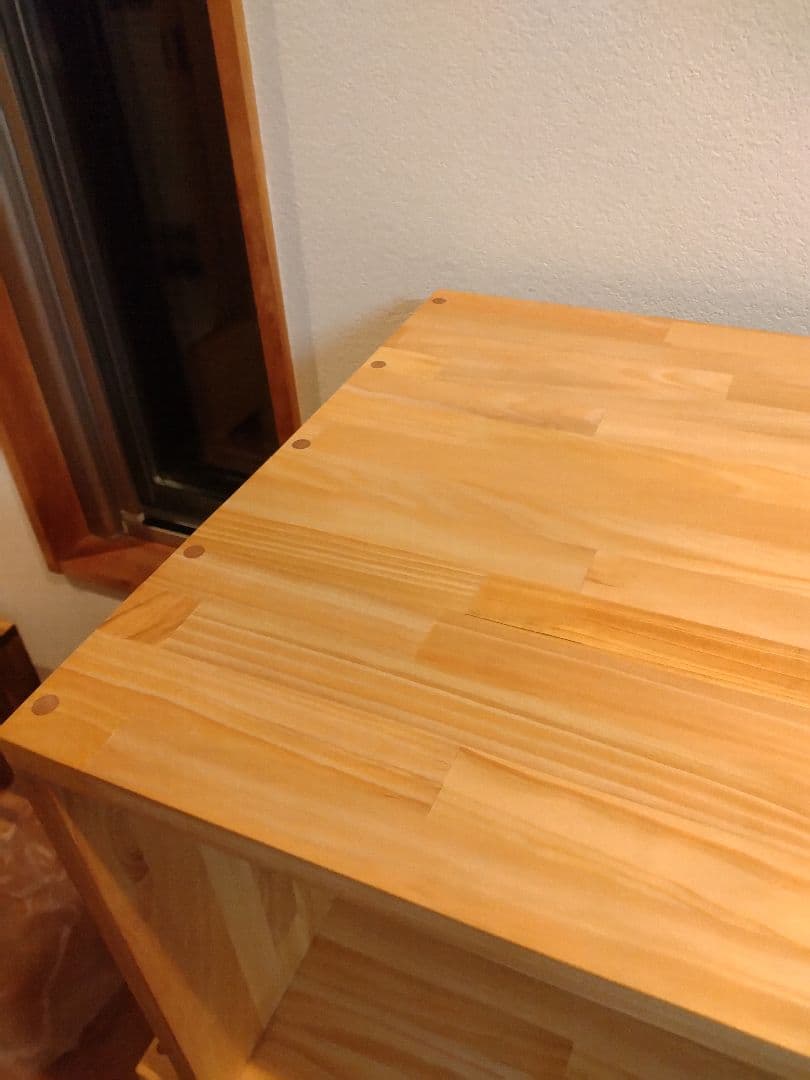 木製　ハンドメイド　オーダー　コの字　テーブル　サイドテーブルラック　カウンター