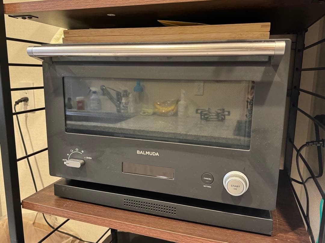 BALMUDA バルミューダ オーブンレンジ K-04ABK ブラック