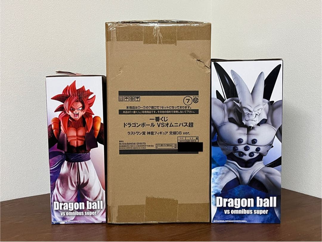 【新品未開封】一番くじ ドラゴンボール 究極神龍 超一星龍 ゴジータ セット