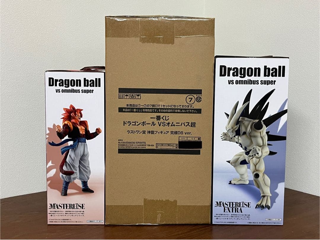 【新品未開封】一番くじ ドラゴンボール 究極神龍 超一星龍 ゴジータ セット
