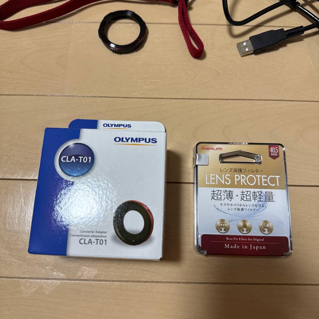 OLYMPUS Tough TG-6 レッド 本体と付属品