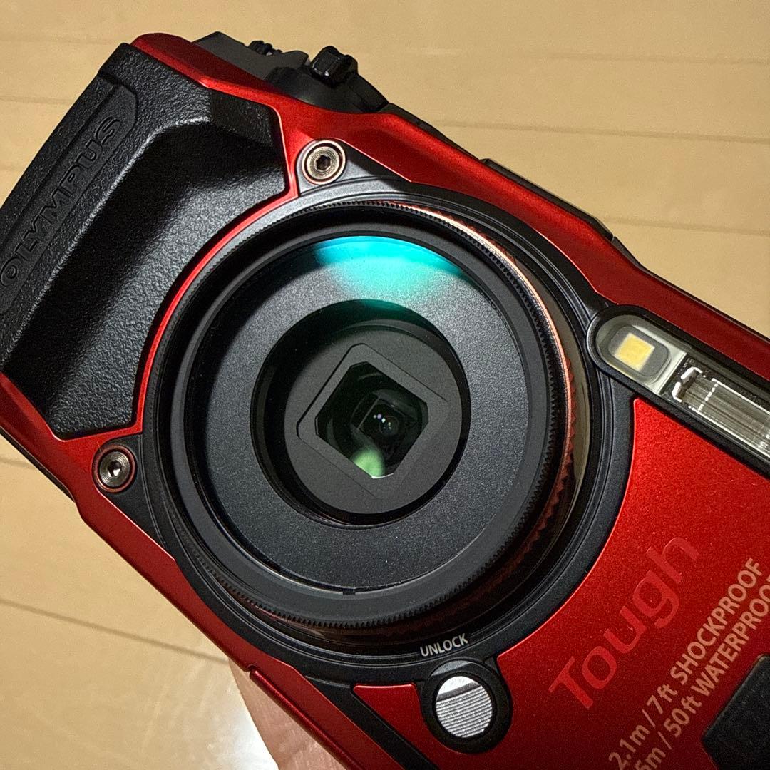 OLYMPUS Tough TG-6 レッド 本体と付属品
