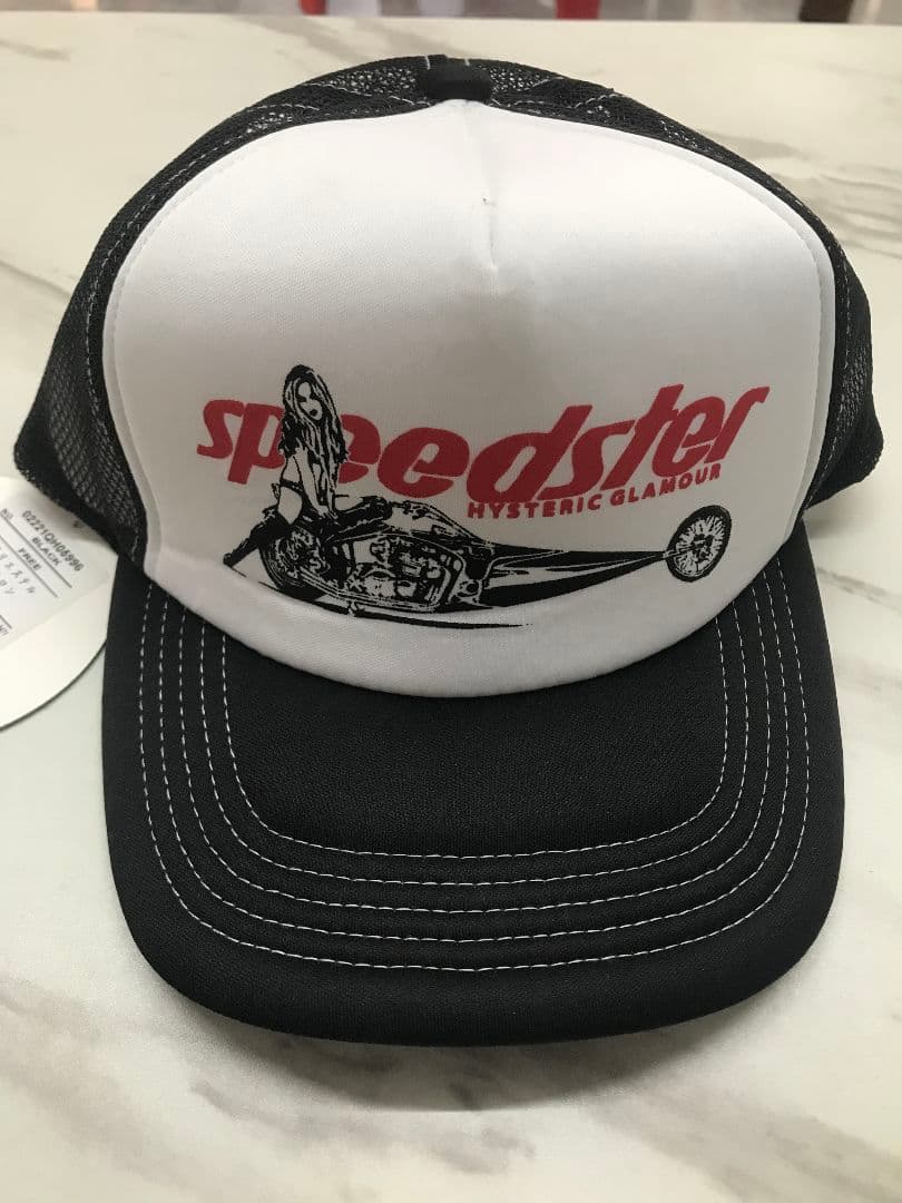 【新品未使用】 ヒステリックグラマー　キャップ　GUITAR GIRL 008