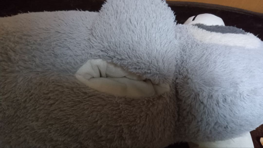 ニトリ　Nウォームヌイグルミ　アライグマ　Q L ぬいぐるみ　あらいぐま