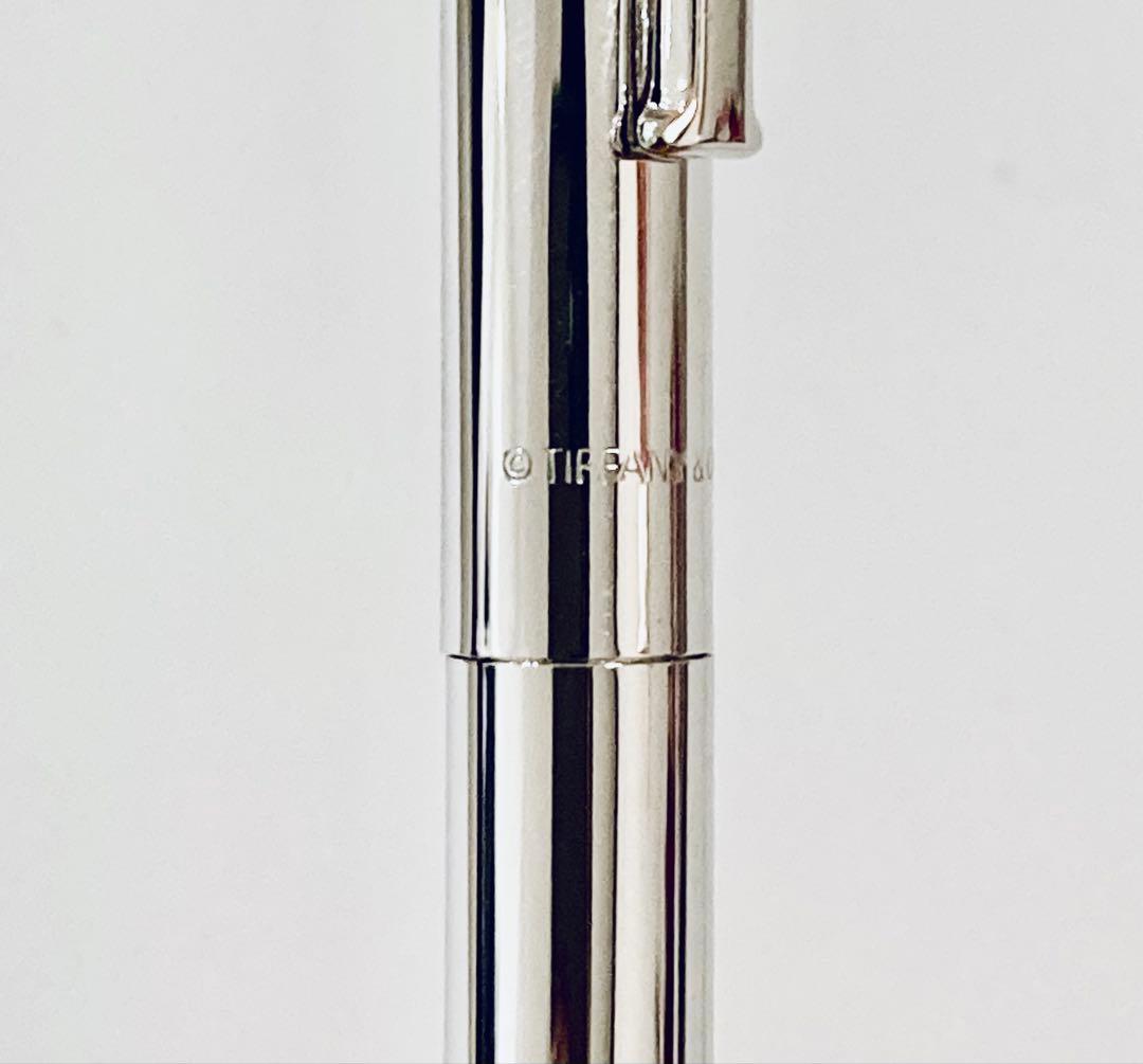 ルテニウム仕上げ◆ティファニー Tクリップ高級ボールペン　Tiffany&Co.