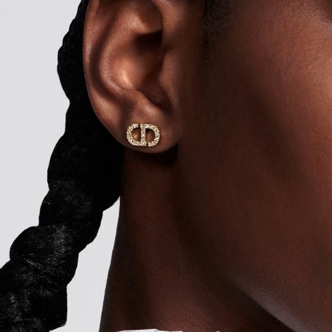 新品未使用 Dior シルバーピアス ディオール