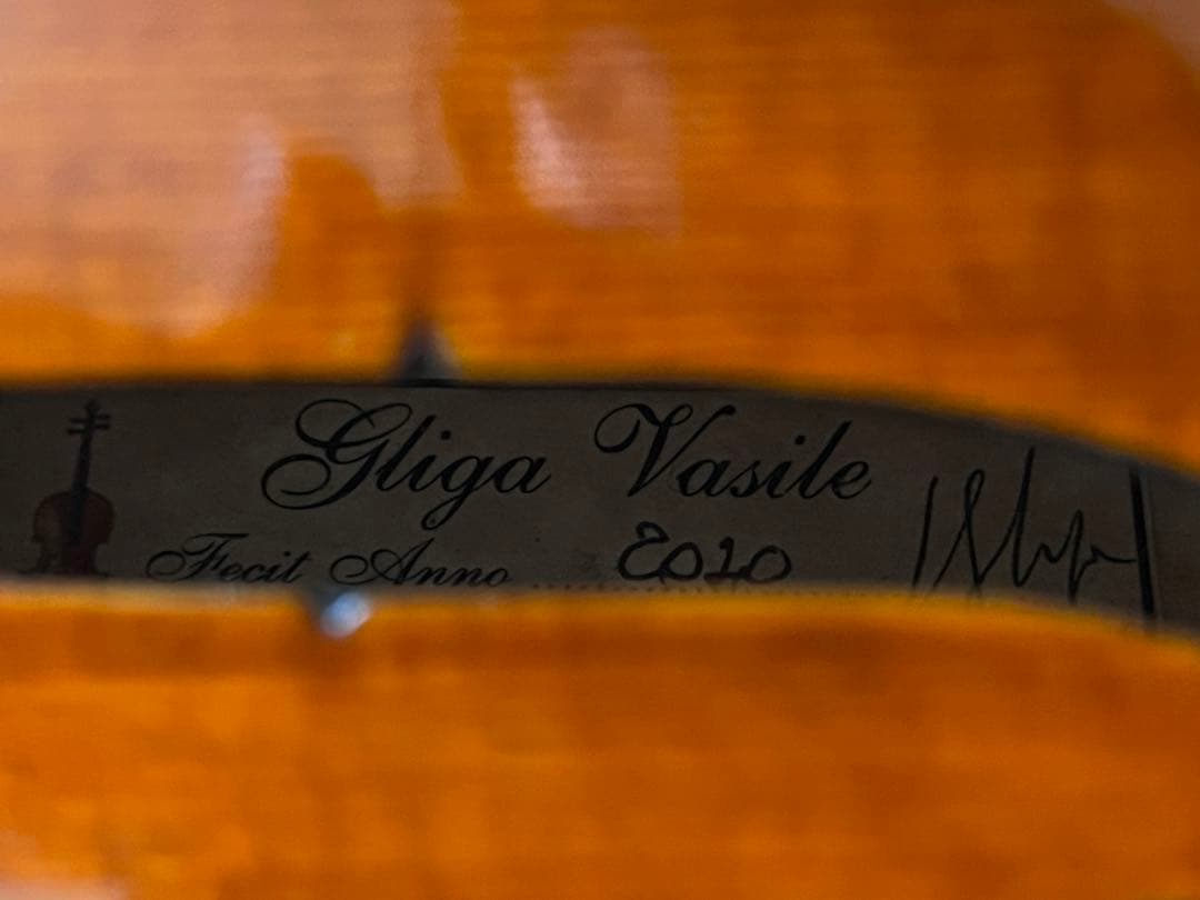 週末限定値下げ【美品】Gliga Ⅰ 4/4 2020年製　弓ケース肩当て松脂