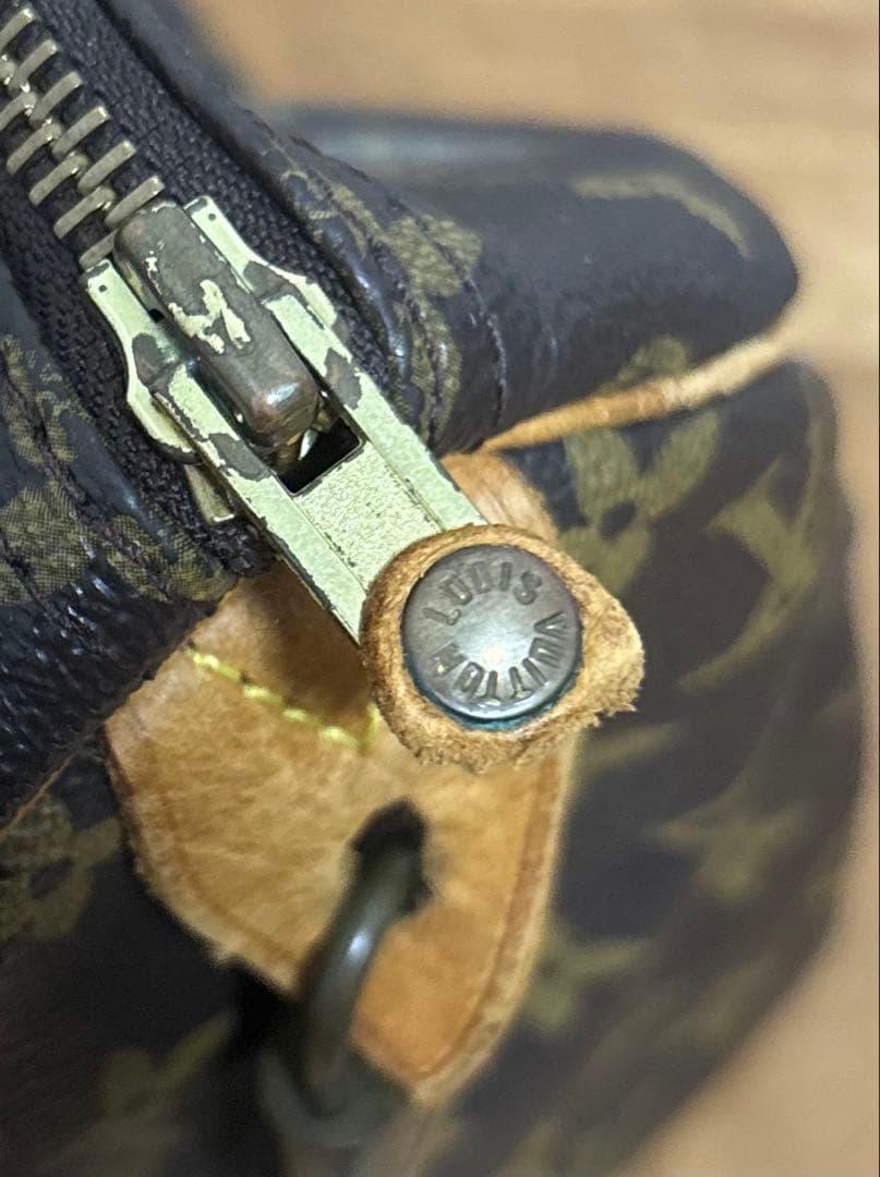 ルイヴィトン モノグラム ス ピーディ 30 南京錠・鍵2本付