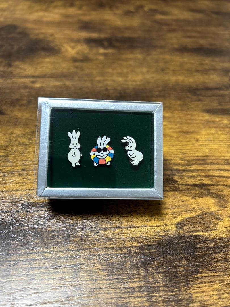 バムとケロ　トランプ　ピンバッチ　絵葉書4点セット