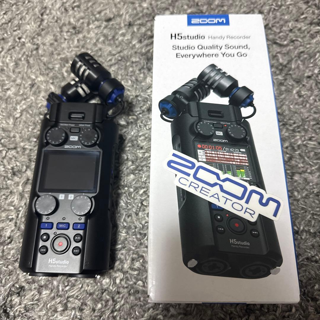 ZOOM H5studio ハンディレコーダー