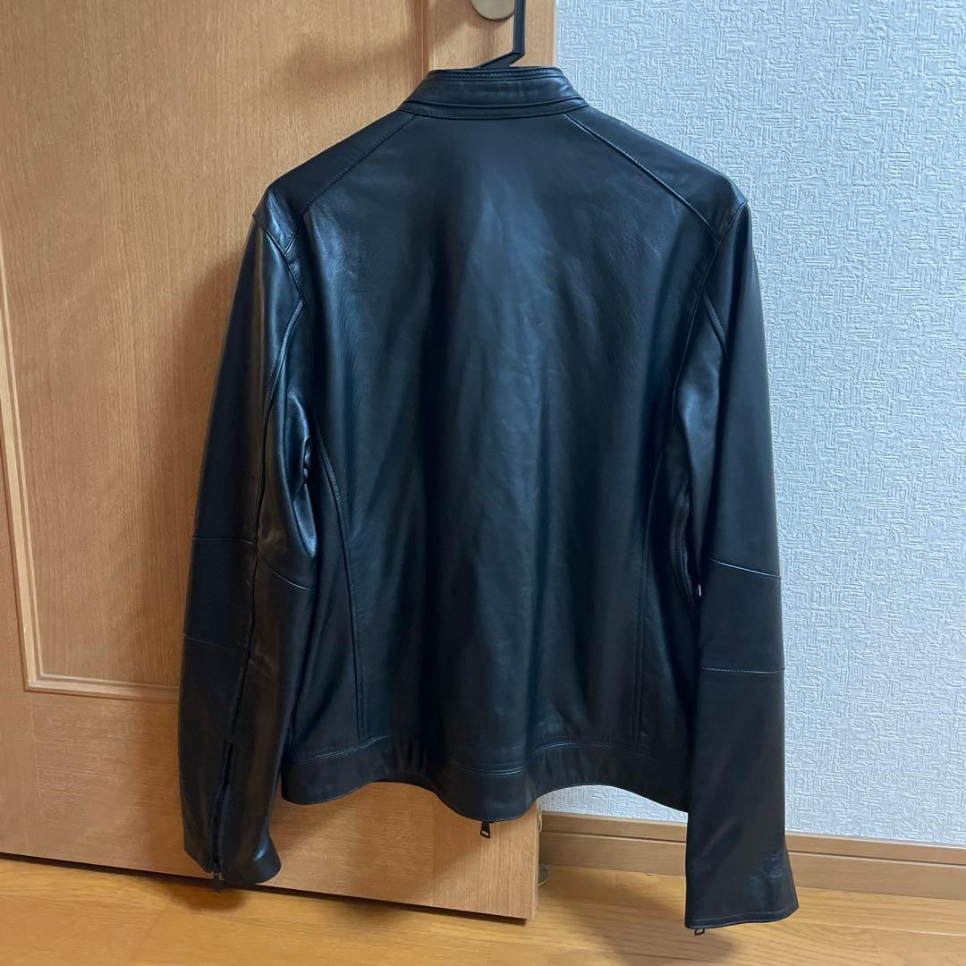 AOUREシングルライダース！ラムレザー！超美品