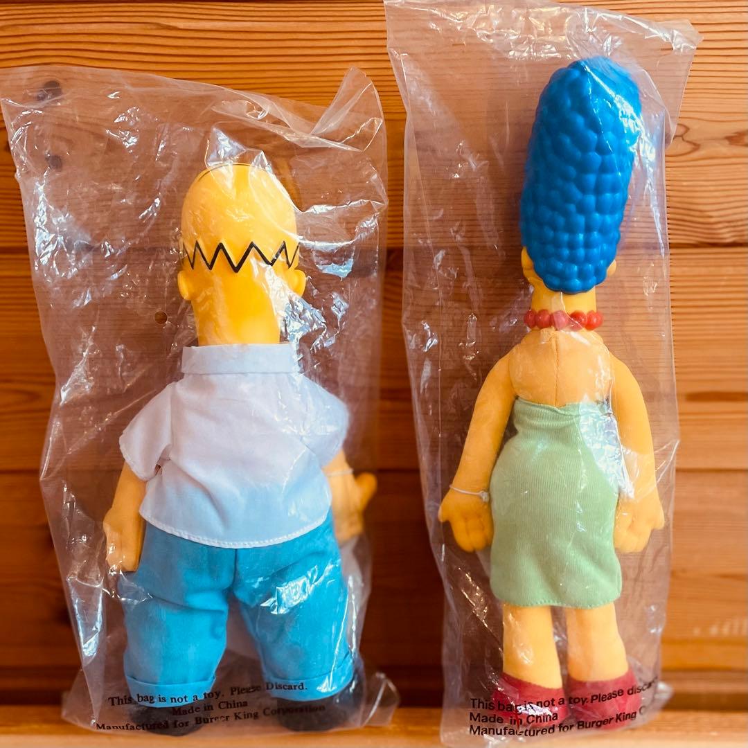 シンプソンズ6体　バーガーキング1990年製 ※未開封品