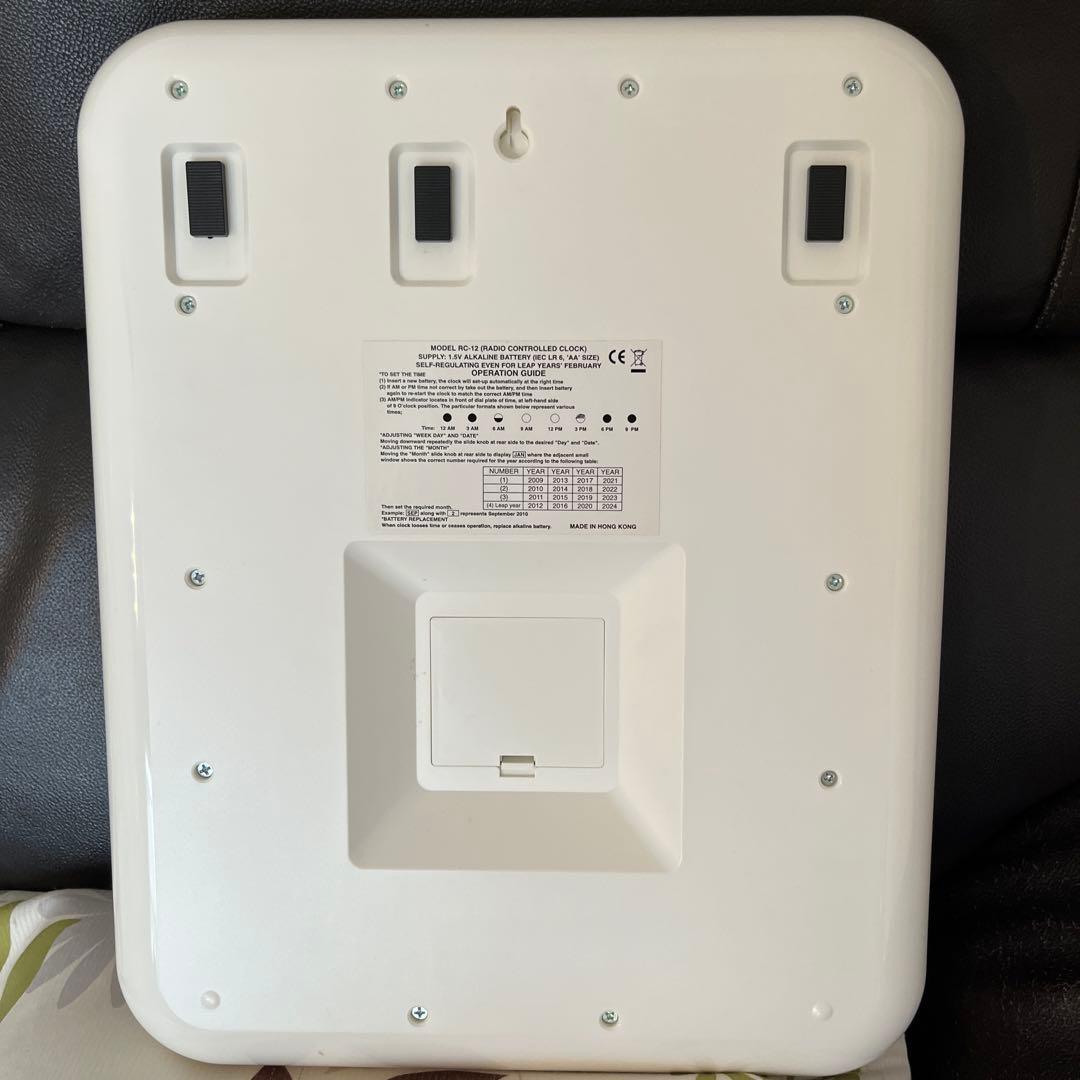 ジャンク】トゥエンコ TWEMCO 壁掛け パタパタ 電波時計