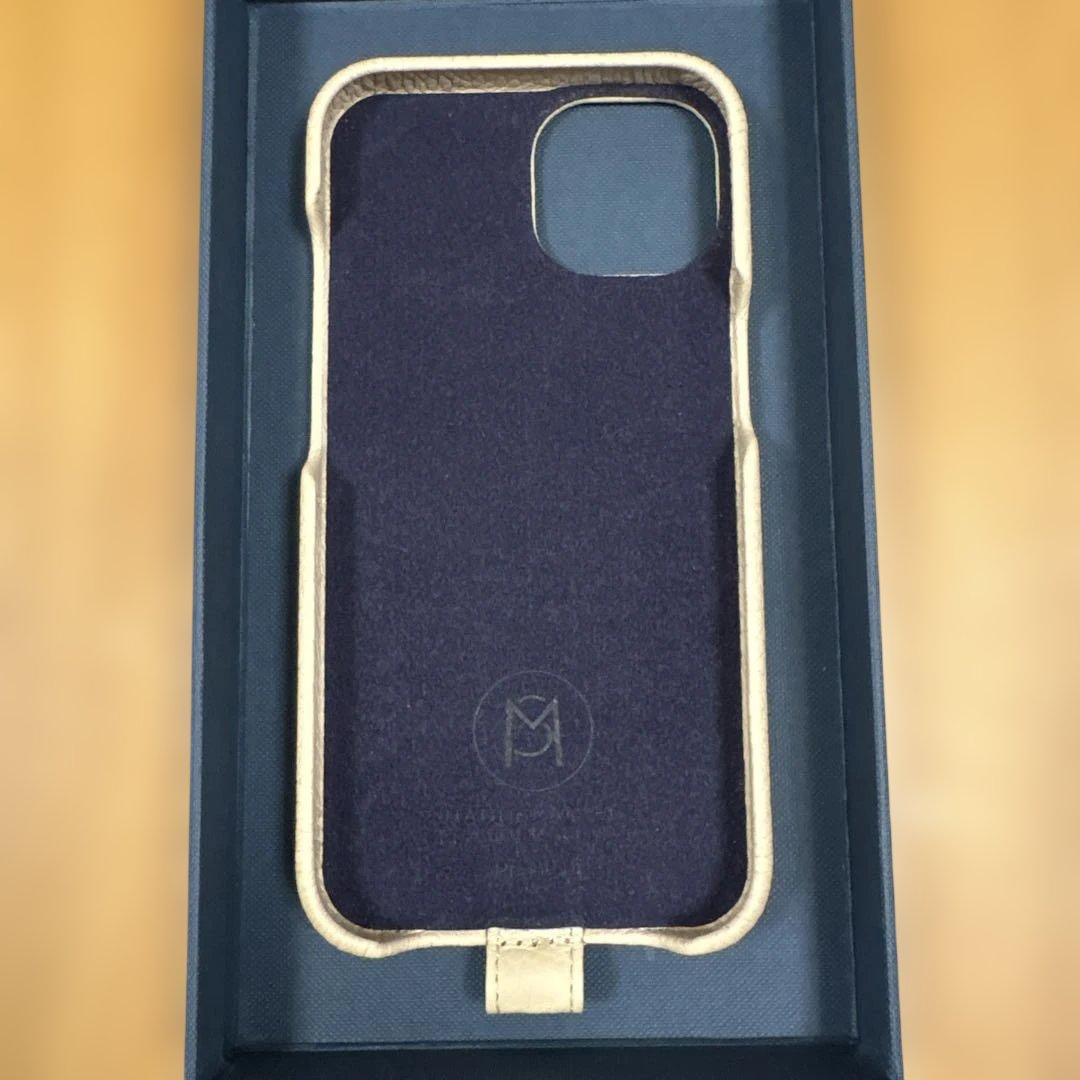 MAISON de SABRÉ ベージュ iPhone14ストラップ付ケース