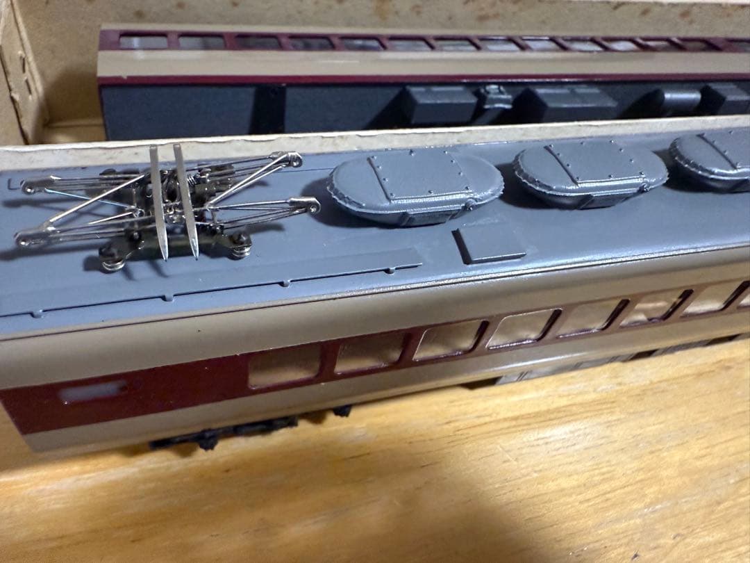 けごん KEGON 鉄道模型 赤・茶色