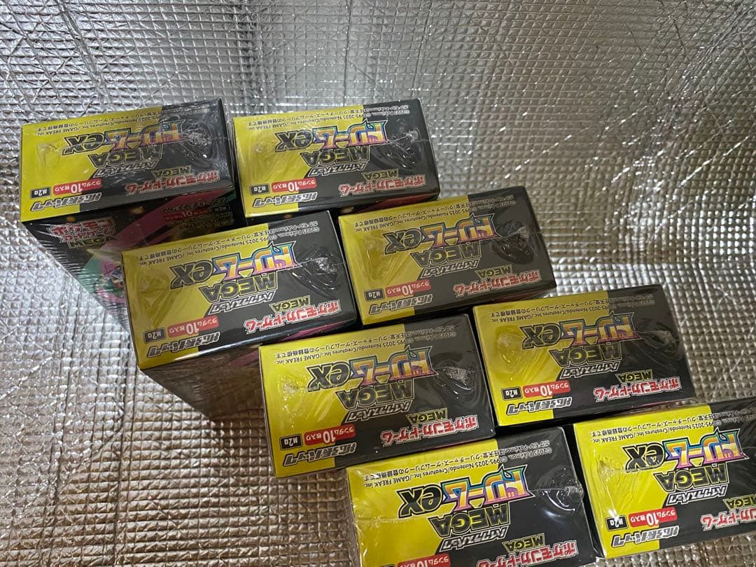 ポケモンカードゲーム メガシンカex8個ボックス➡️シュリンク付き