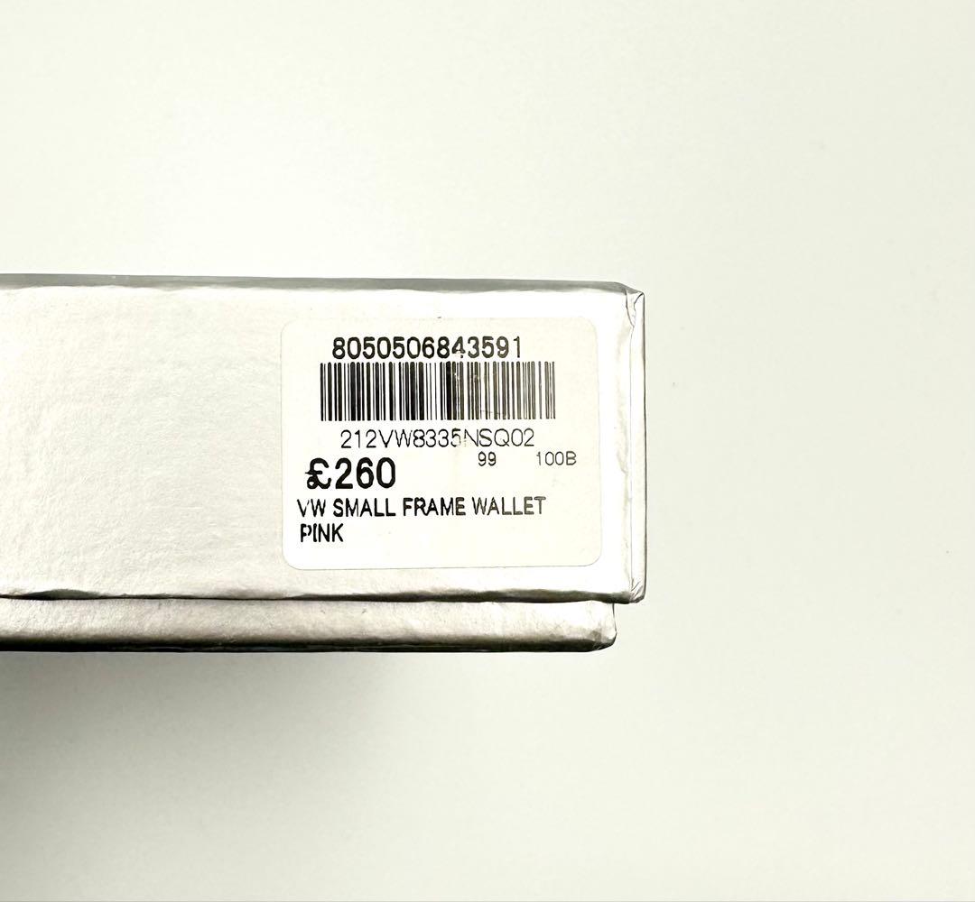 【新品✦希少カラー】Vivienne Westwood 三つ折り財布 ピンク