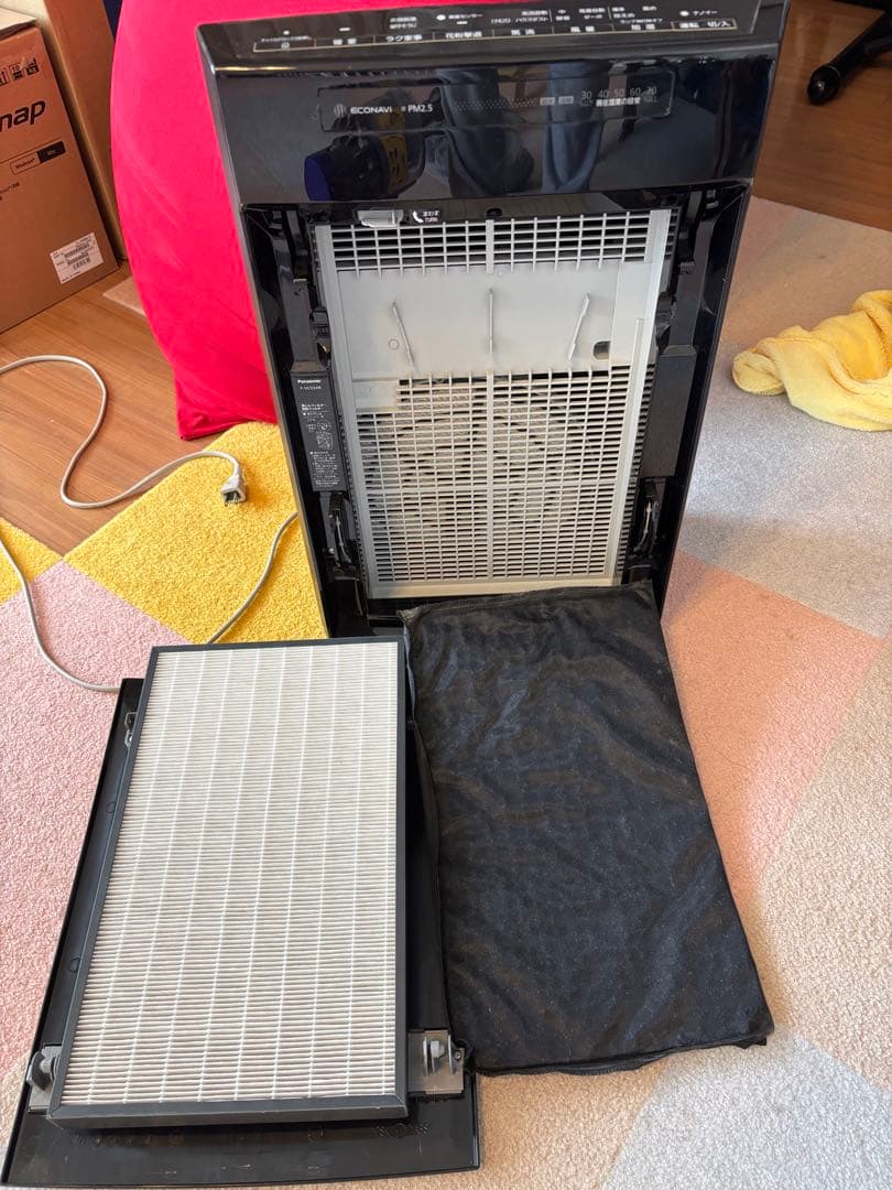 Panasonic 加湿空気清浄機 F-VX55XR
