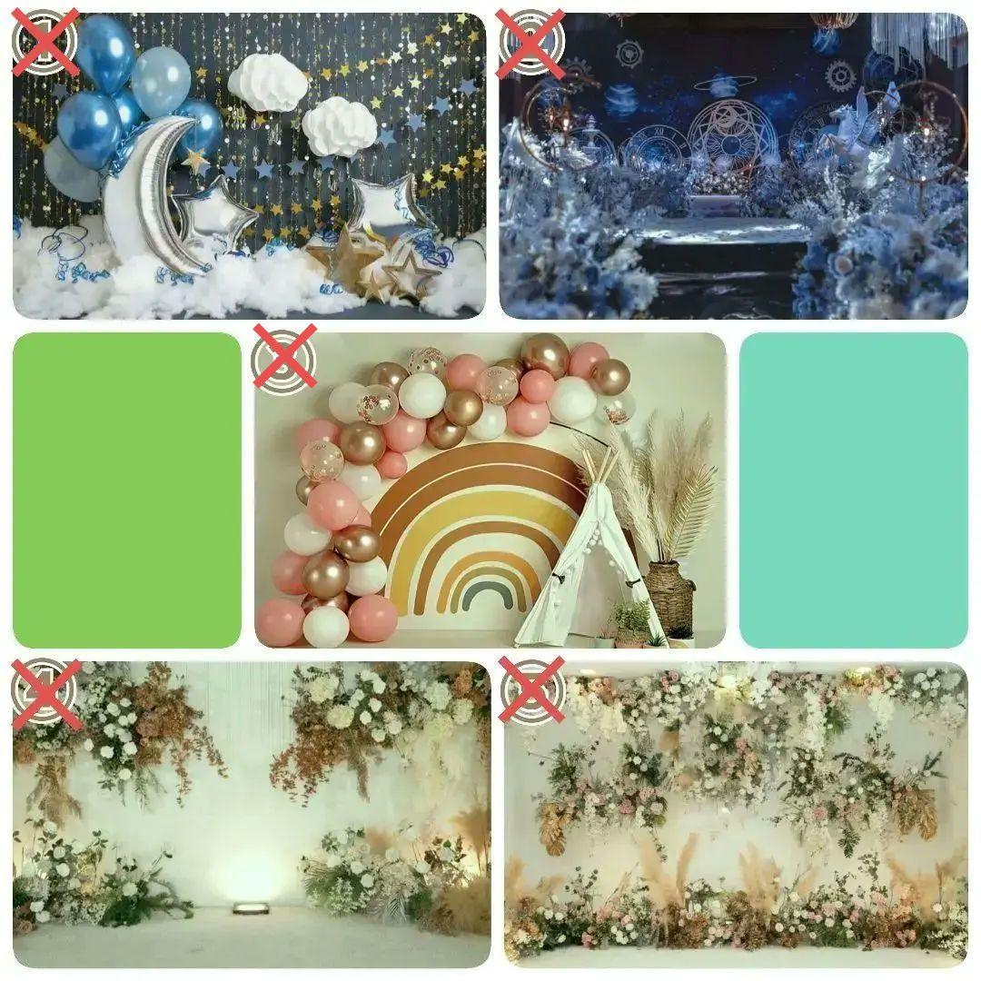 背景布【秋H】サンプル　9月お月見、ペット、トリミング撮影用　パンパスグラス