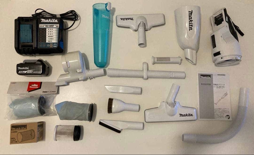 makita クリーナー CL281FD 18V カプセル マキタ スタンド
