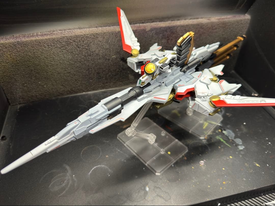 HGCE ディスティニーガンダム　ゼウスシルエット　塗装完成品