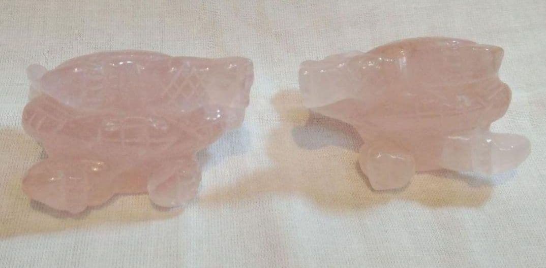 龍亀　ロングイ　ローズクォーツ