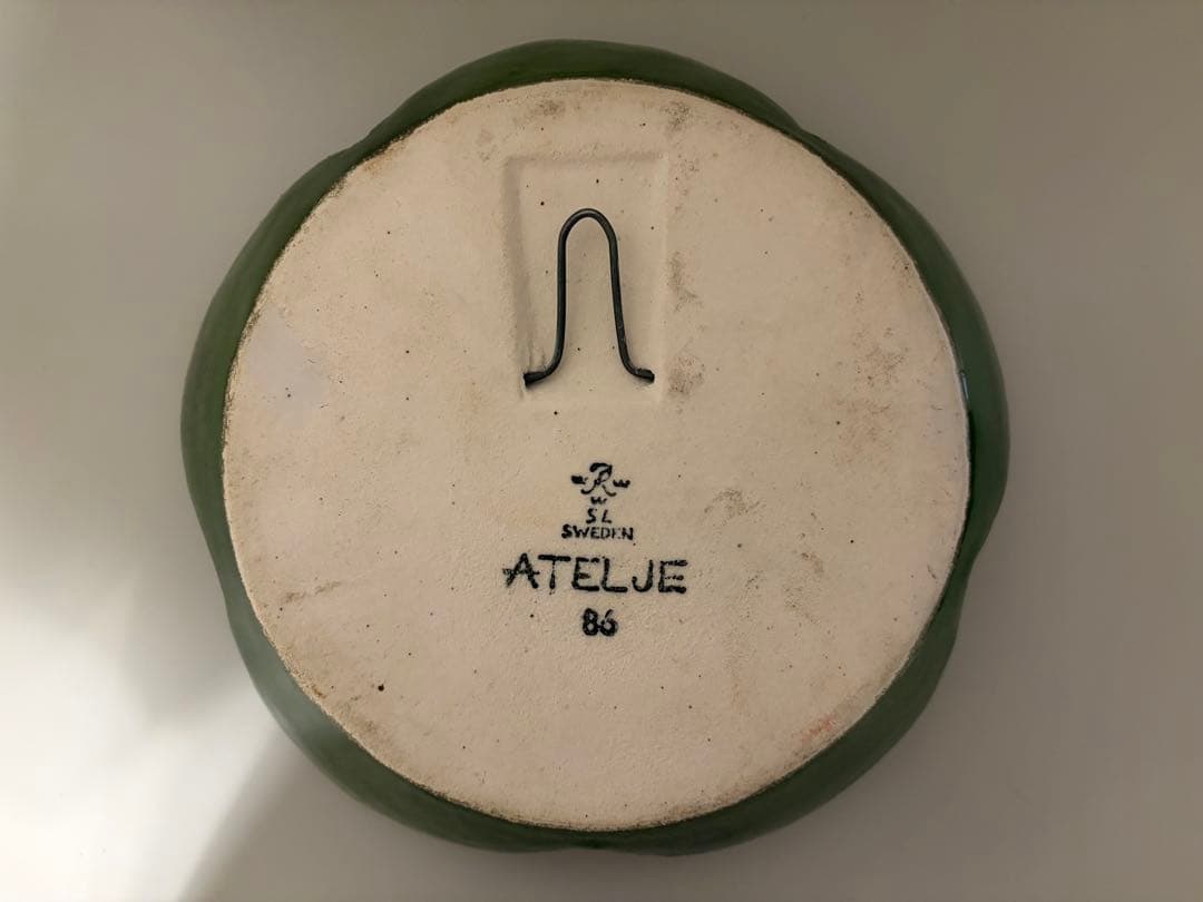 シルヴィアレウショヴィウス　陶板　北欧ヴィンテージ