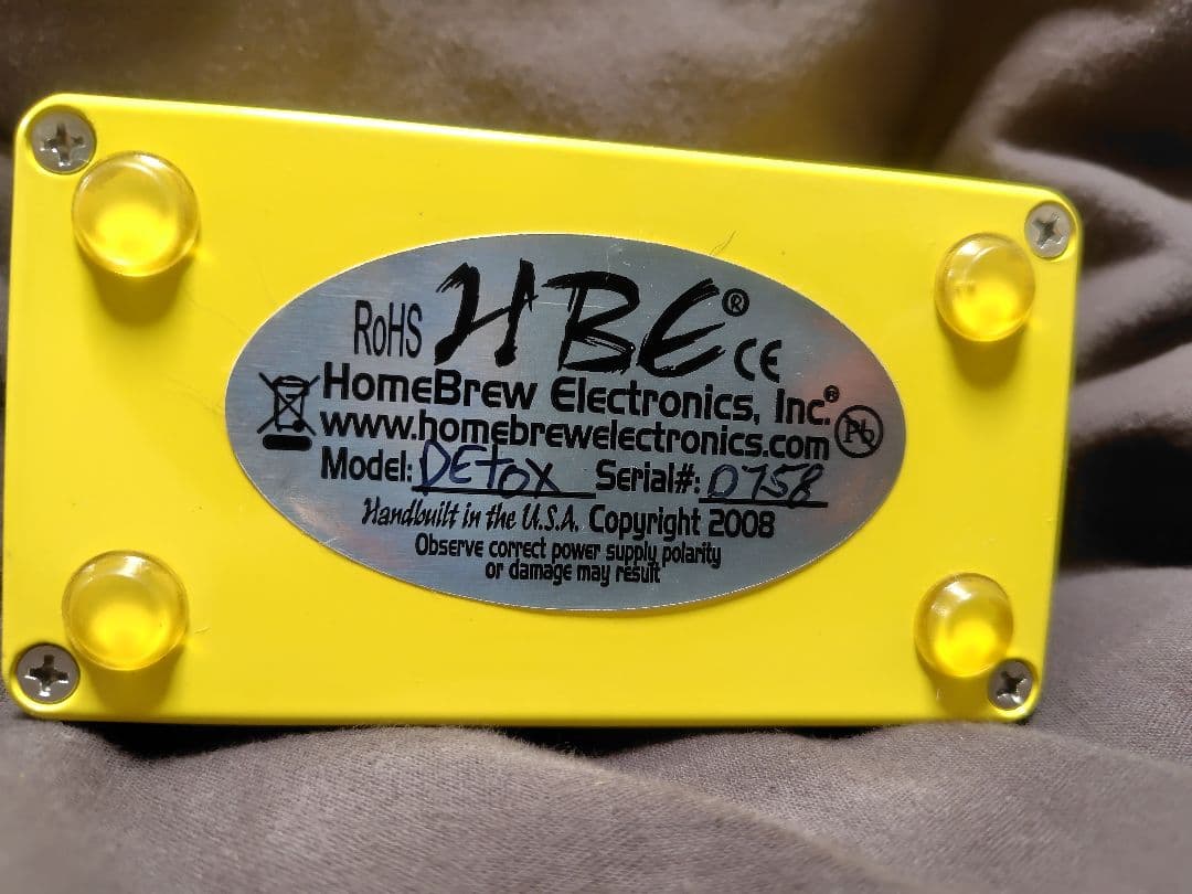 ギター HBE Detox EQ Paul Gilbert Signature