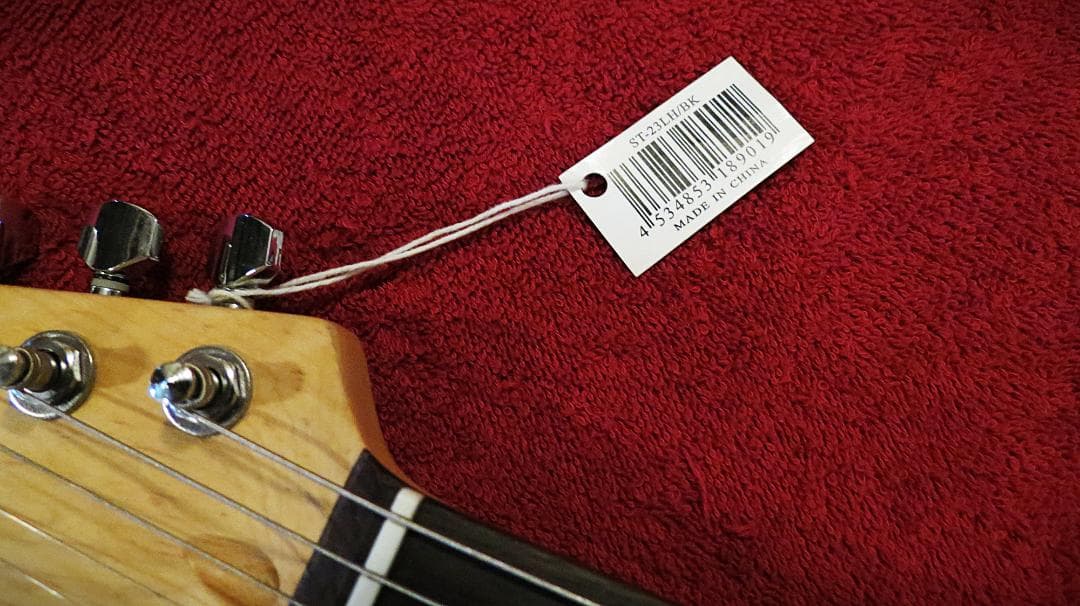 STLH【新品からカスタマイズ】9種音色疑似ハム フレット＆ネック調整 レフティ