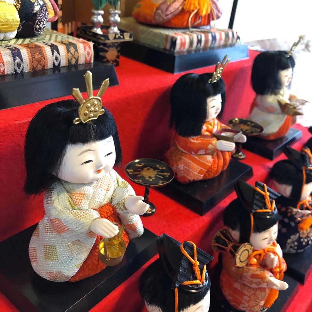 ★ブルートパーズ★　ひな人形　七段飾り　勇宝作
