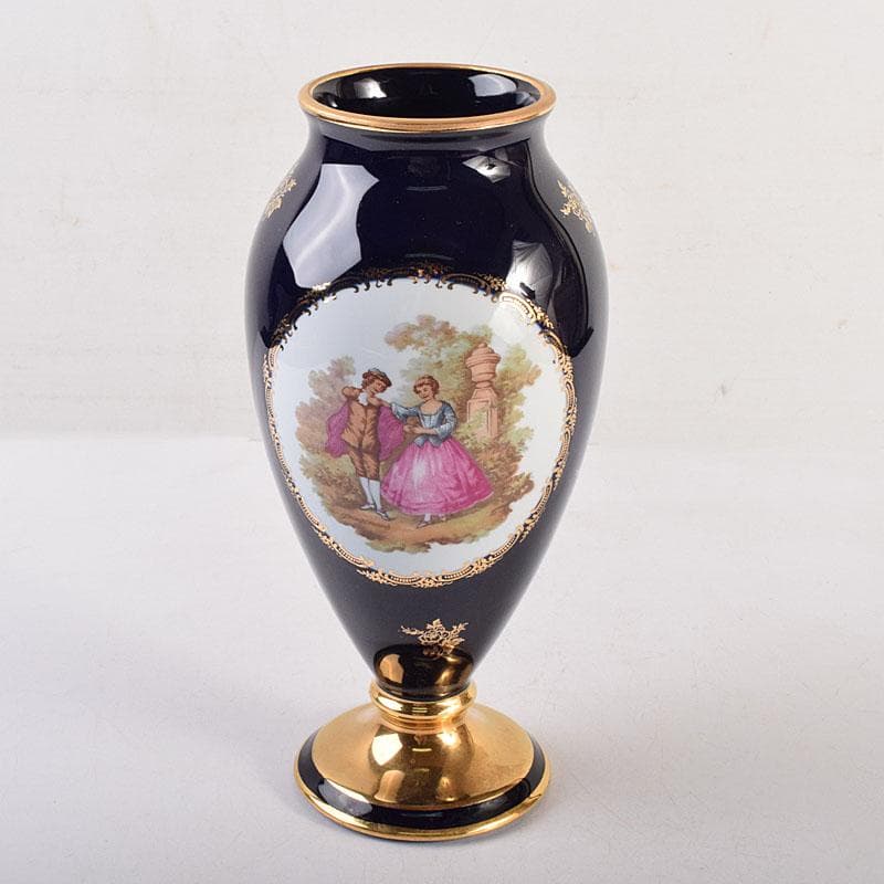 LMOGES　CASTEL　リモージュ　キャッスル　花瓶　V　8317