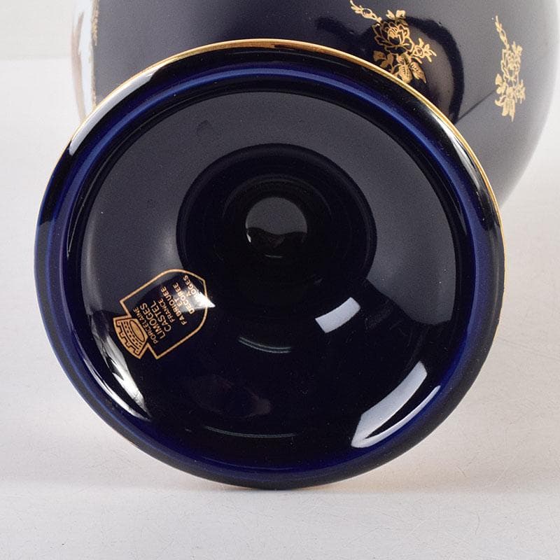 LMOGES　CASTEL　リモージュ　キャッスル　花瓶　V　8317