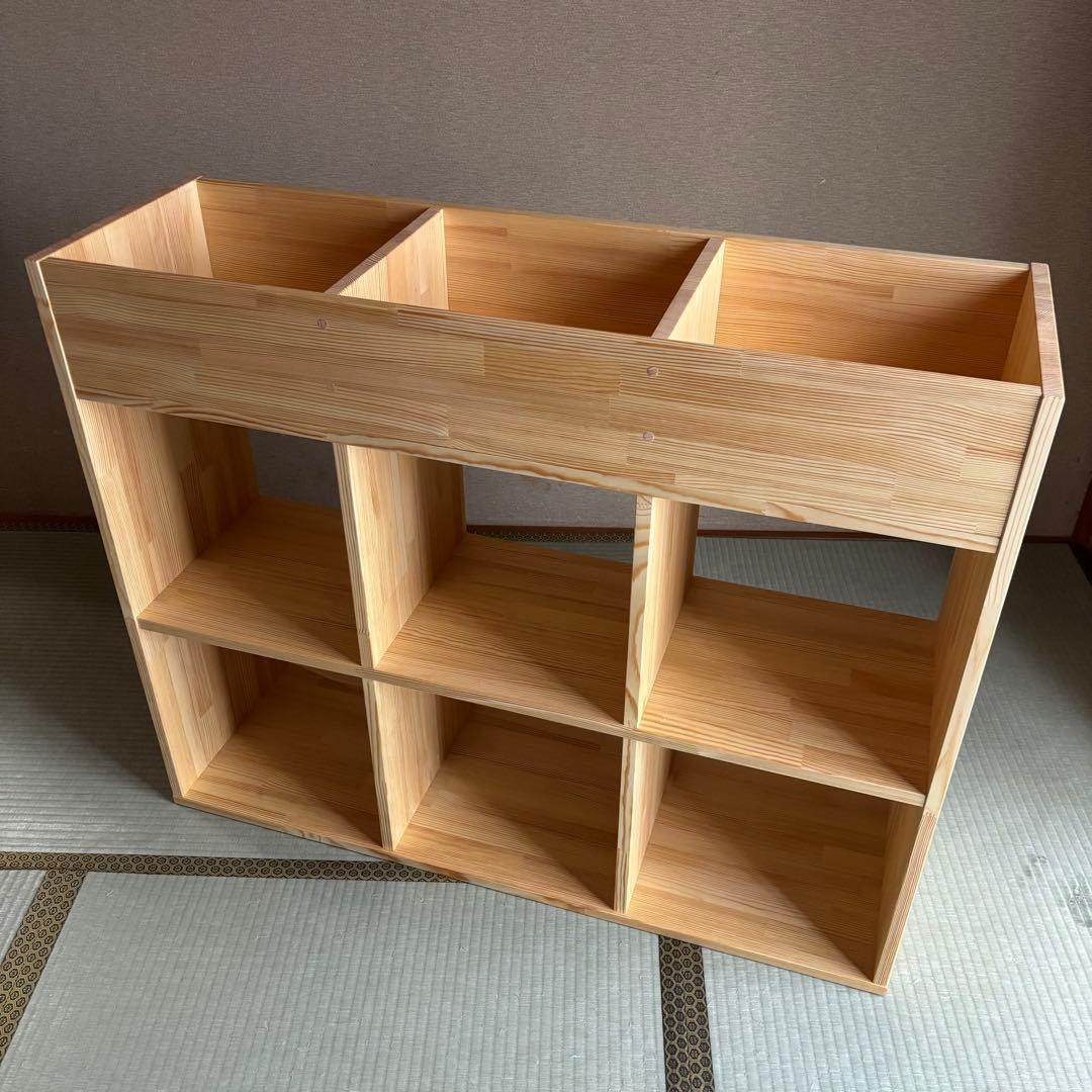 ハンドメイド　おもちゃ収納ラック・マガジンラック　オーダー受け付けます。