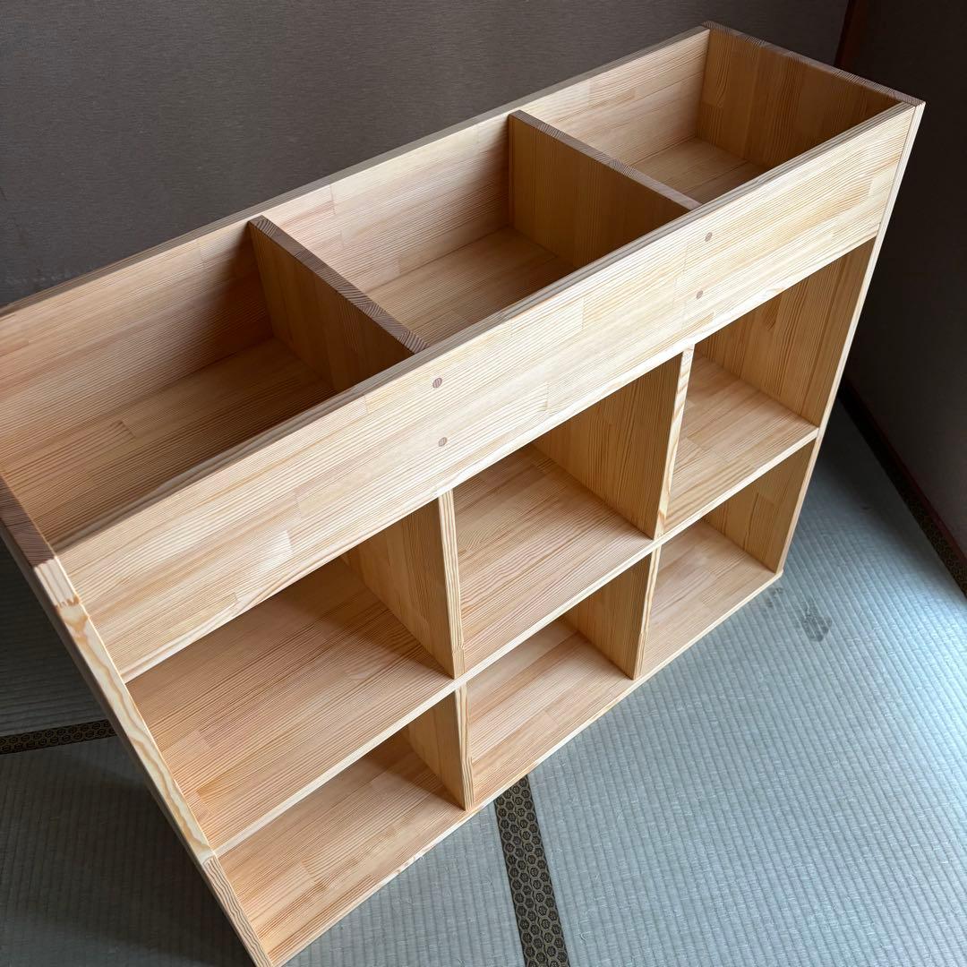 ハンドメイド　おもちゃ収納ラック・マガジンラック　オーダー受け付けます。