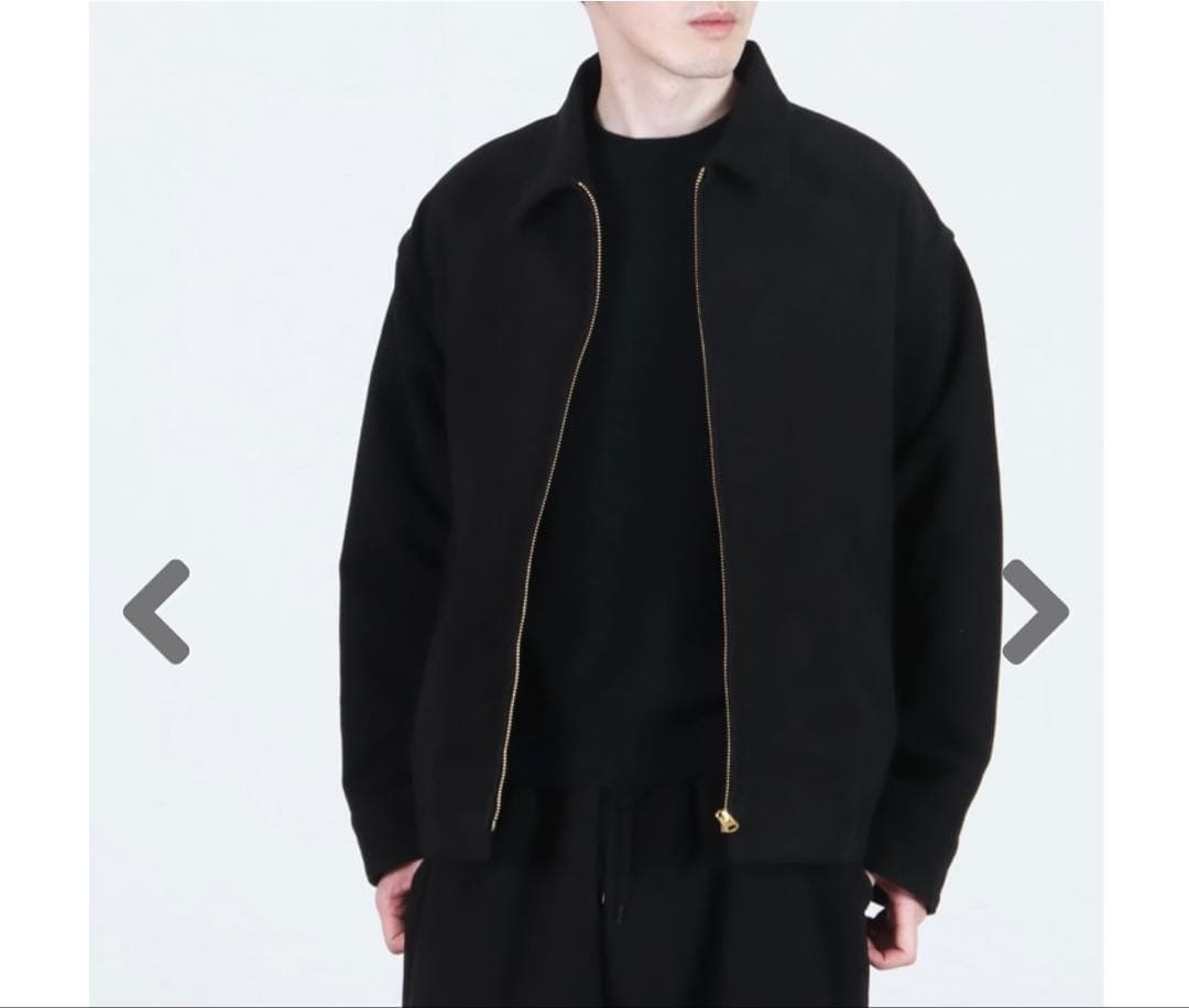 25aw COMOLI モールスキンジップショートジャケット