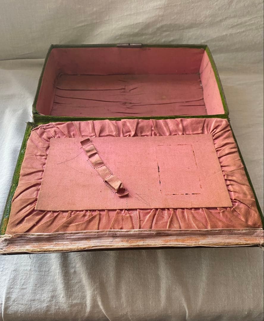 パスザバトンで購入　アンティーク小物入れ　古い箱　USED ディスプレイ備品に