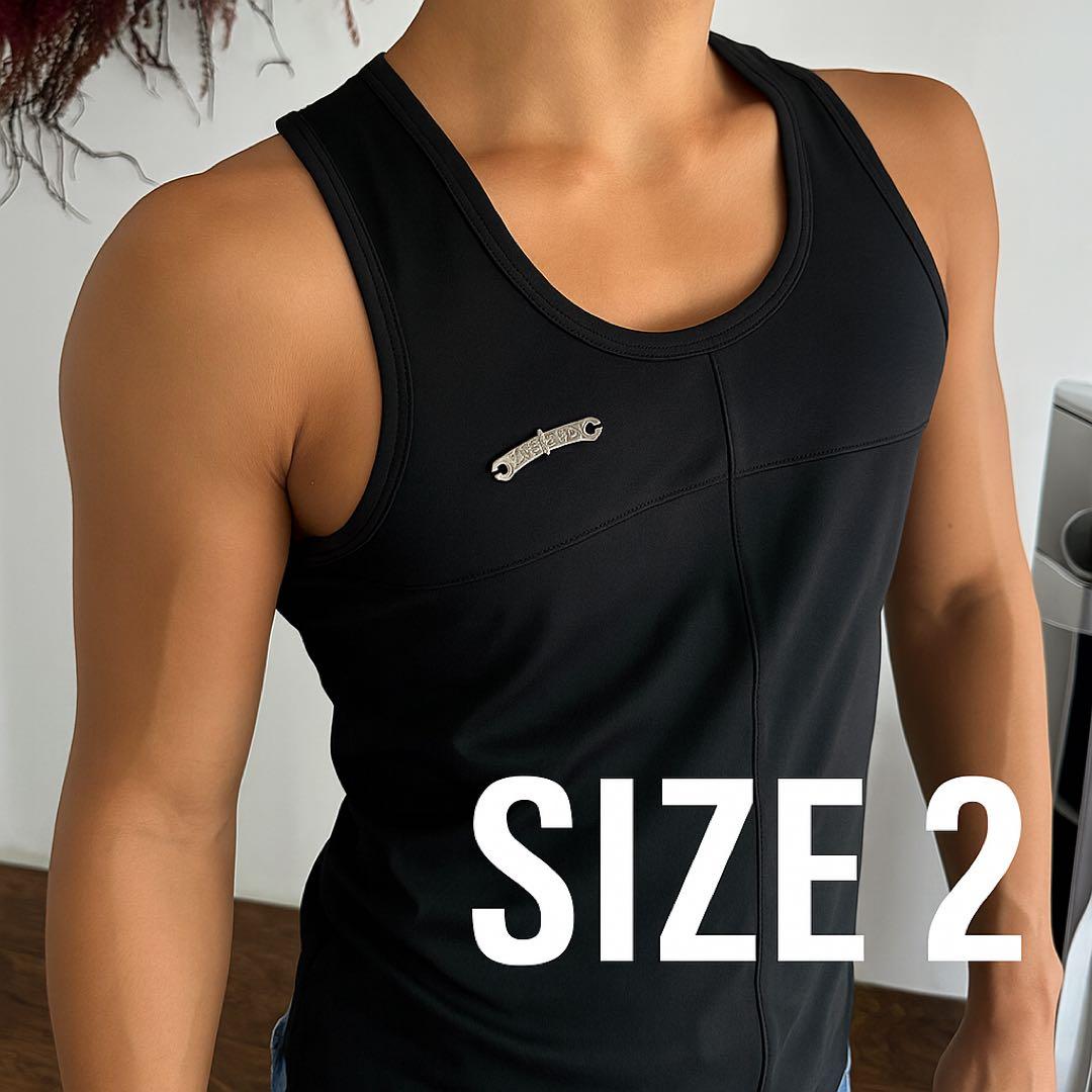 【新品未使用】THUG CLUB サグクラブタンクトップ ブラック 2サイズ